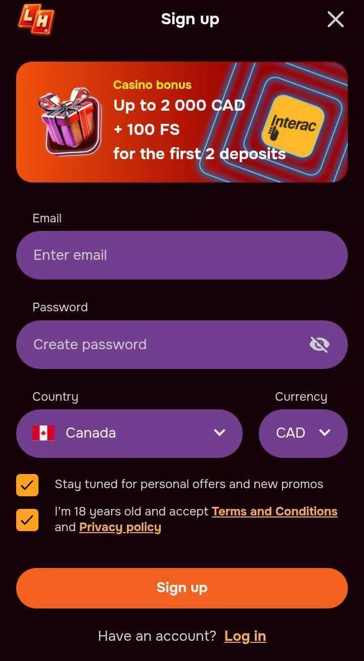 Lucky Hills Casino Online Review for Canadian Players