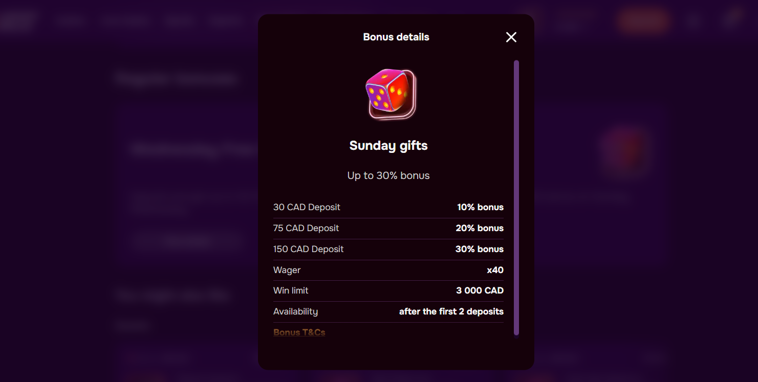 gereguleerd LuckyHills Casino vip-bonus
